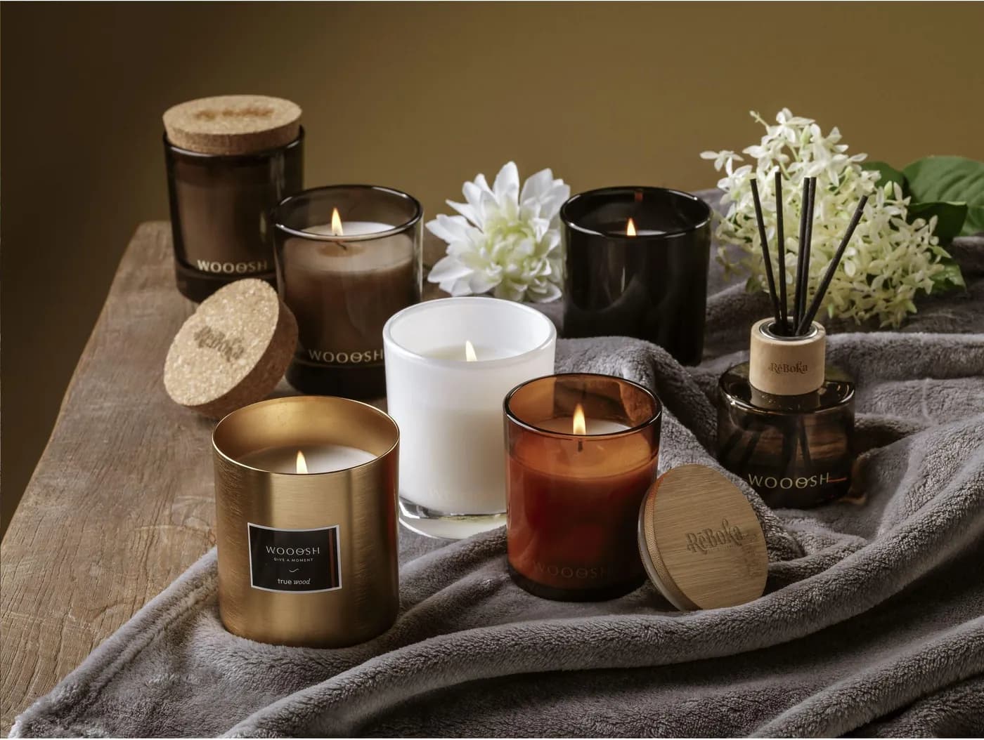 Bougie parfumée figue personnalisée