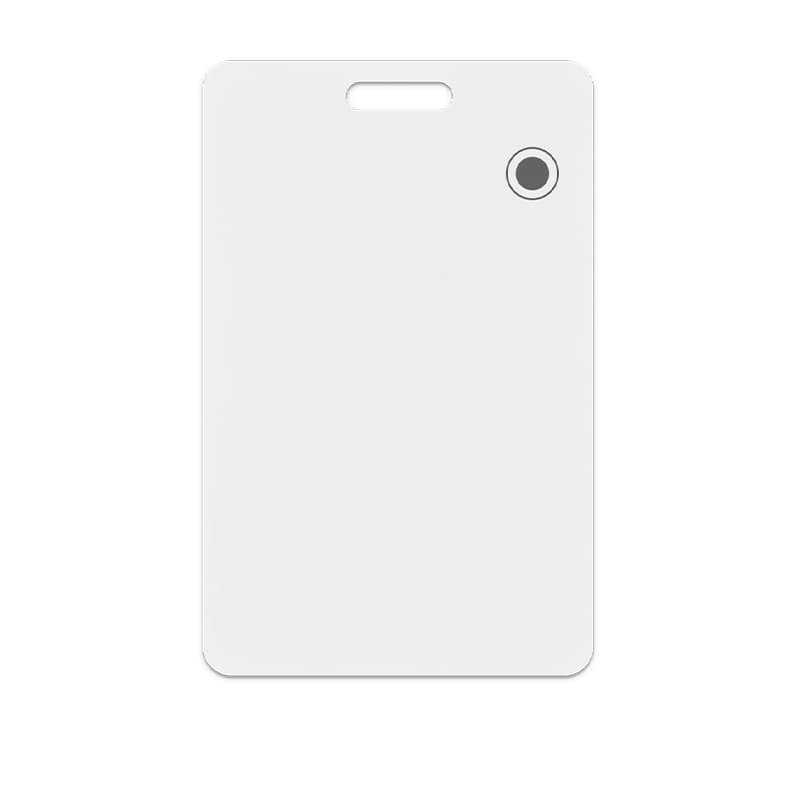 Smart card localisateur portefeuille personnalisé : Blanc