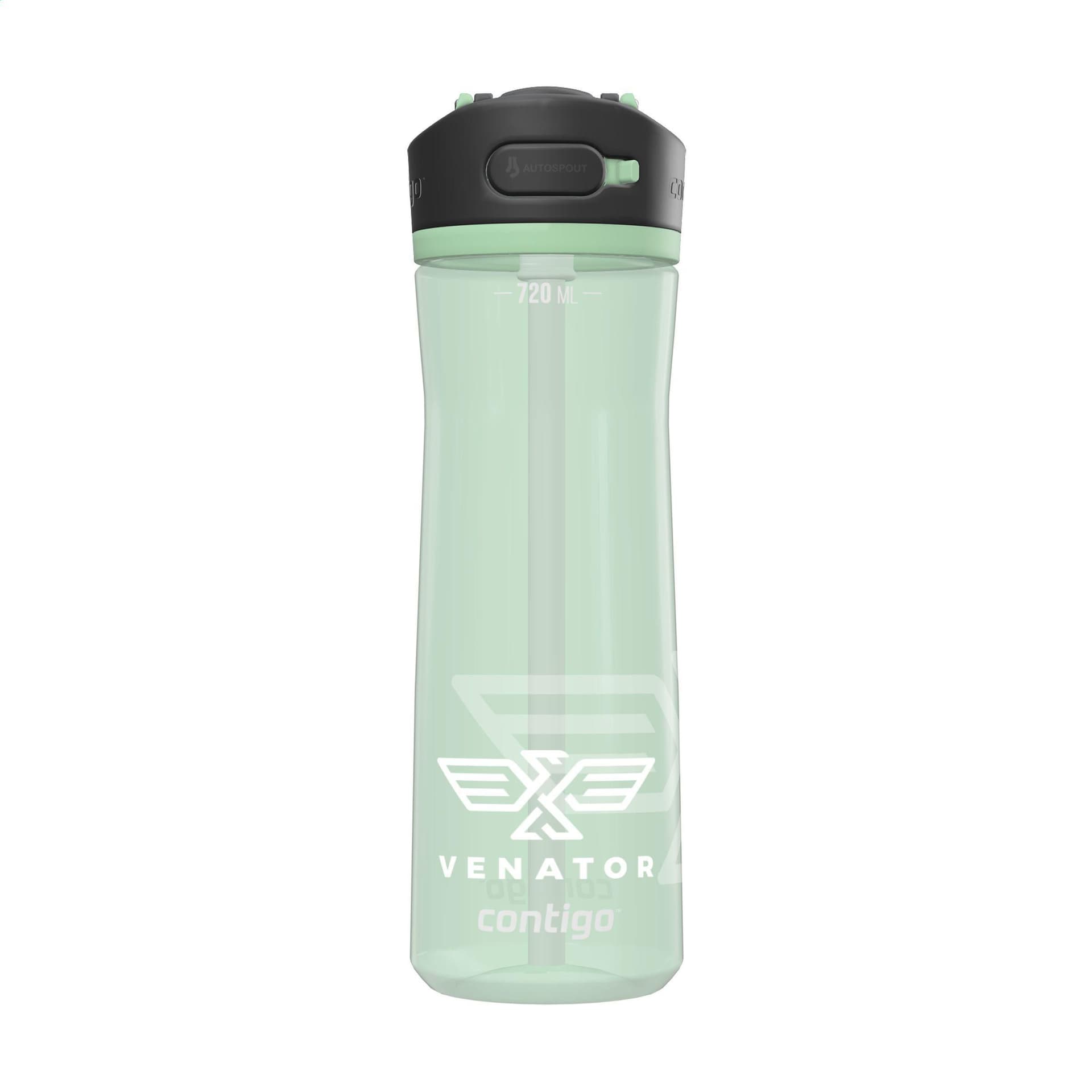 Bouteille Contigo 720 ml personnalisée : Vert/gris