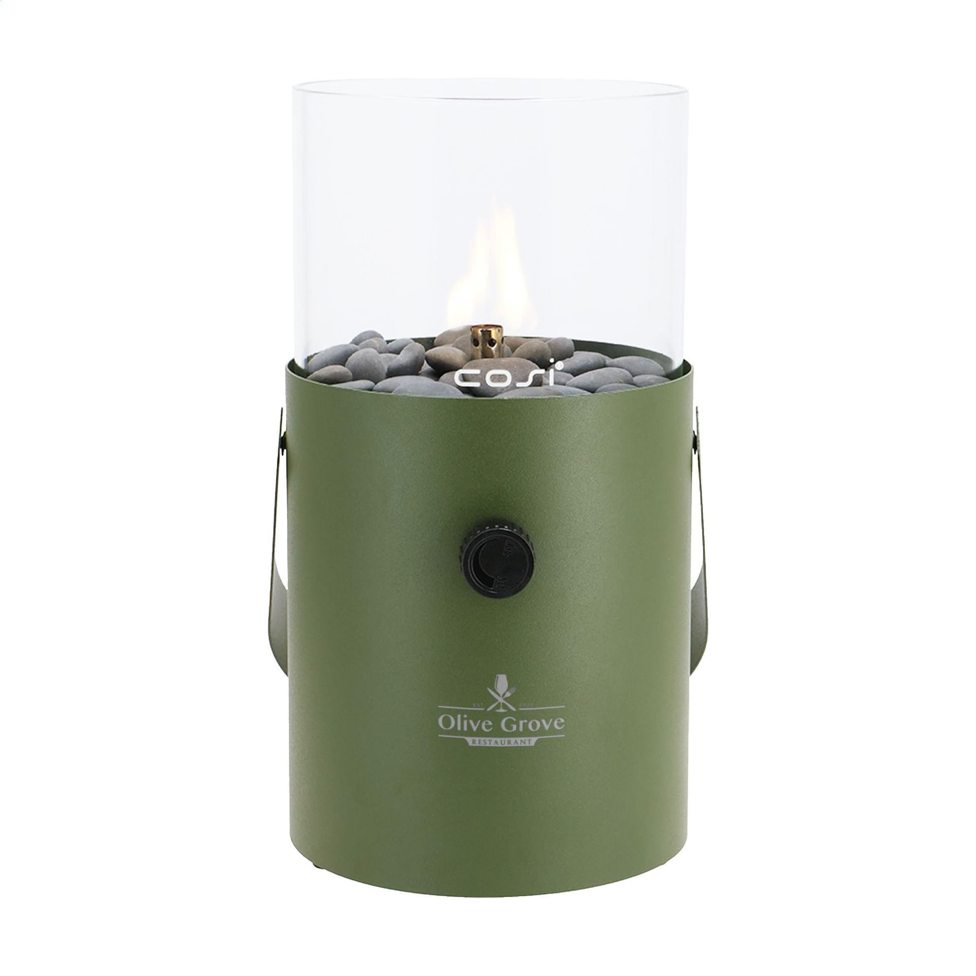 Cosiscoop Original Lanterne au gaz, coloris Vert mousse