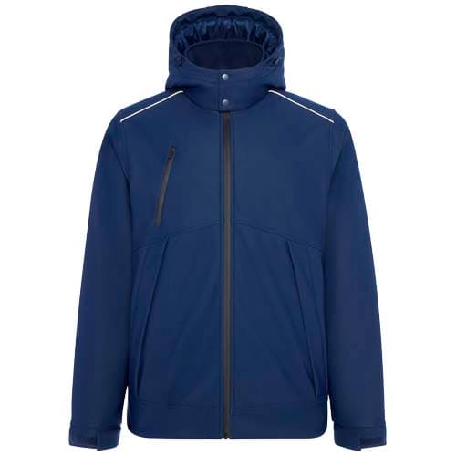 Parka thermique rembourrée unisexe Emin : Bleu marine