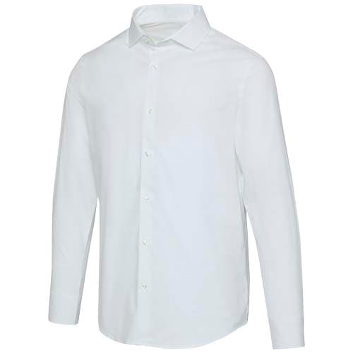 Chemise popeline homme personnalisée : Blanc