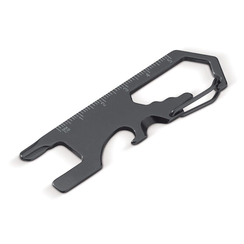 Outil multifonctions 8,5 cm personnalisé : Noir