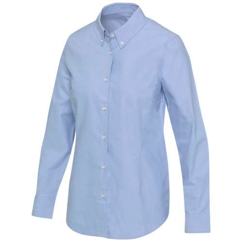 Chemise femme oxford de 165 g/m² Sphene, coloris Bleu clair