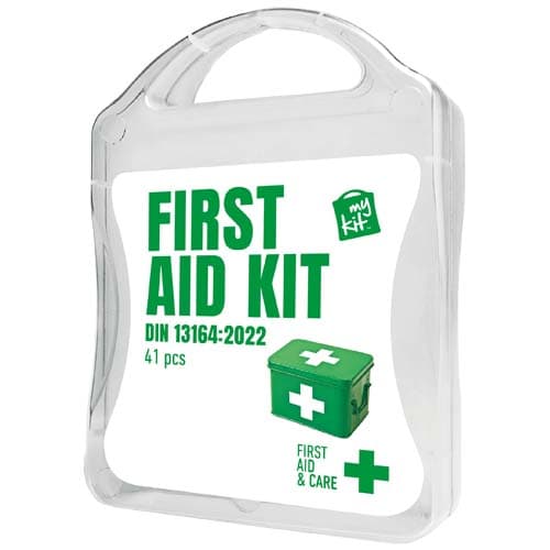MyKit Premiers Secours Voiture : Blanc transparent