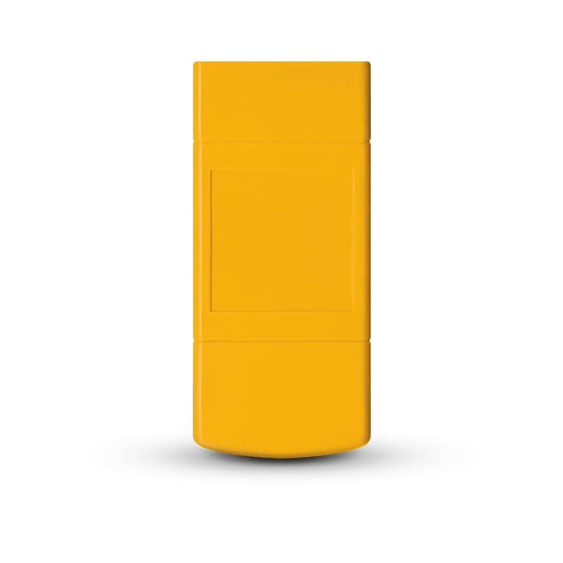 Cutter grattoir racloir avec blocage de lame : Jaune