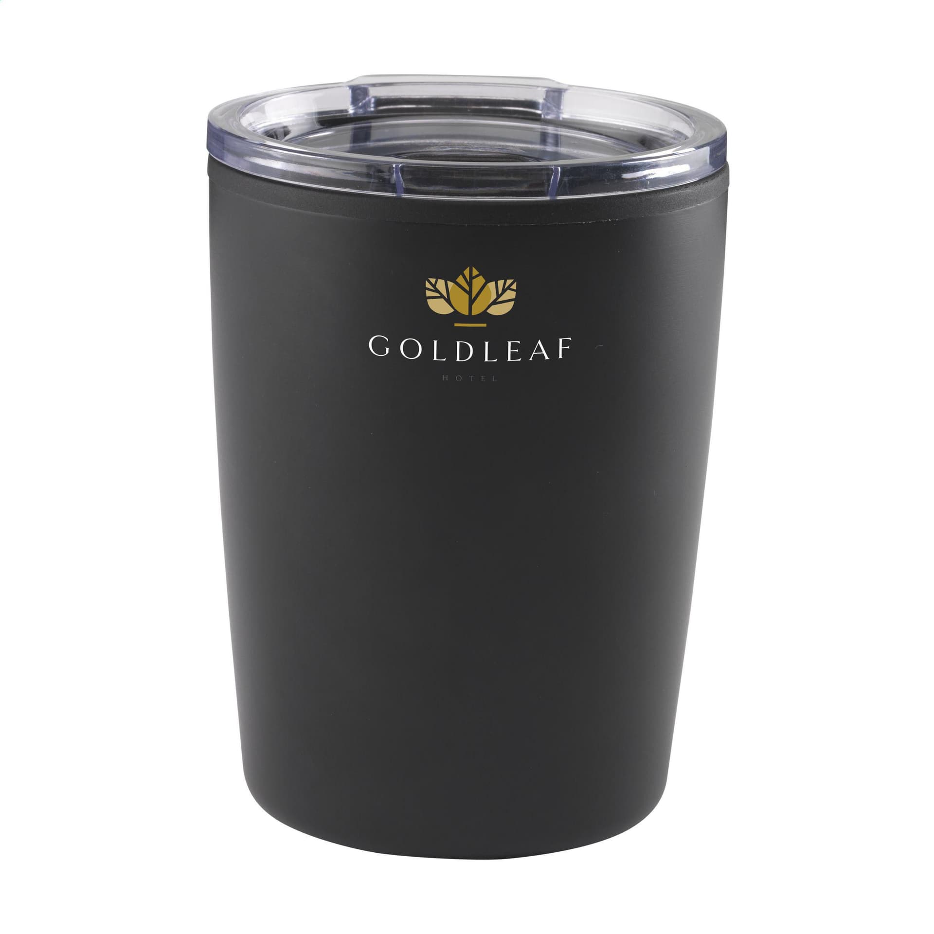 Espresso-to-Go Mug RCS Recycled Steel 170 ml : Noir