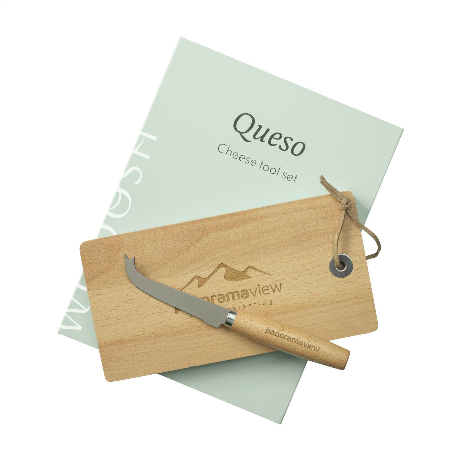 Wooosh Queso Cheese Tool Set, coloris Brun bois