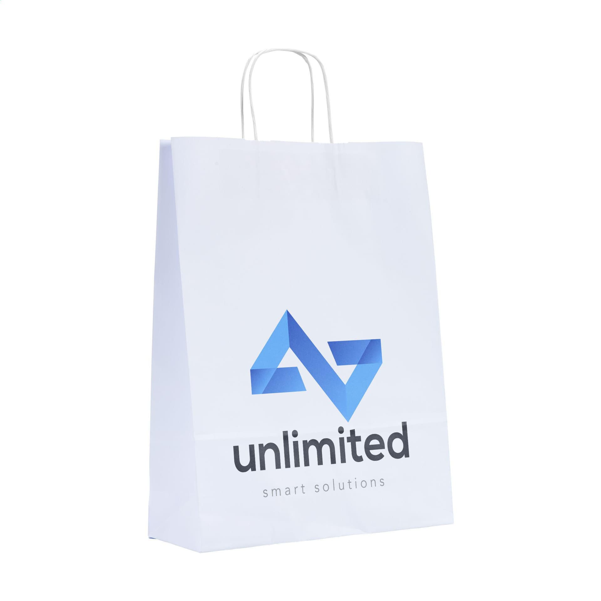 Pagari Paper Bag A3 sac en papier : Blanc