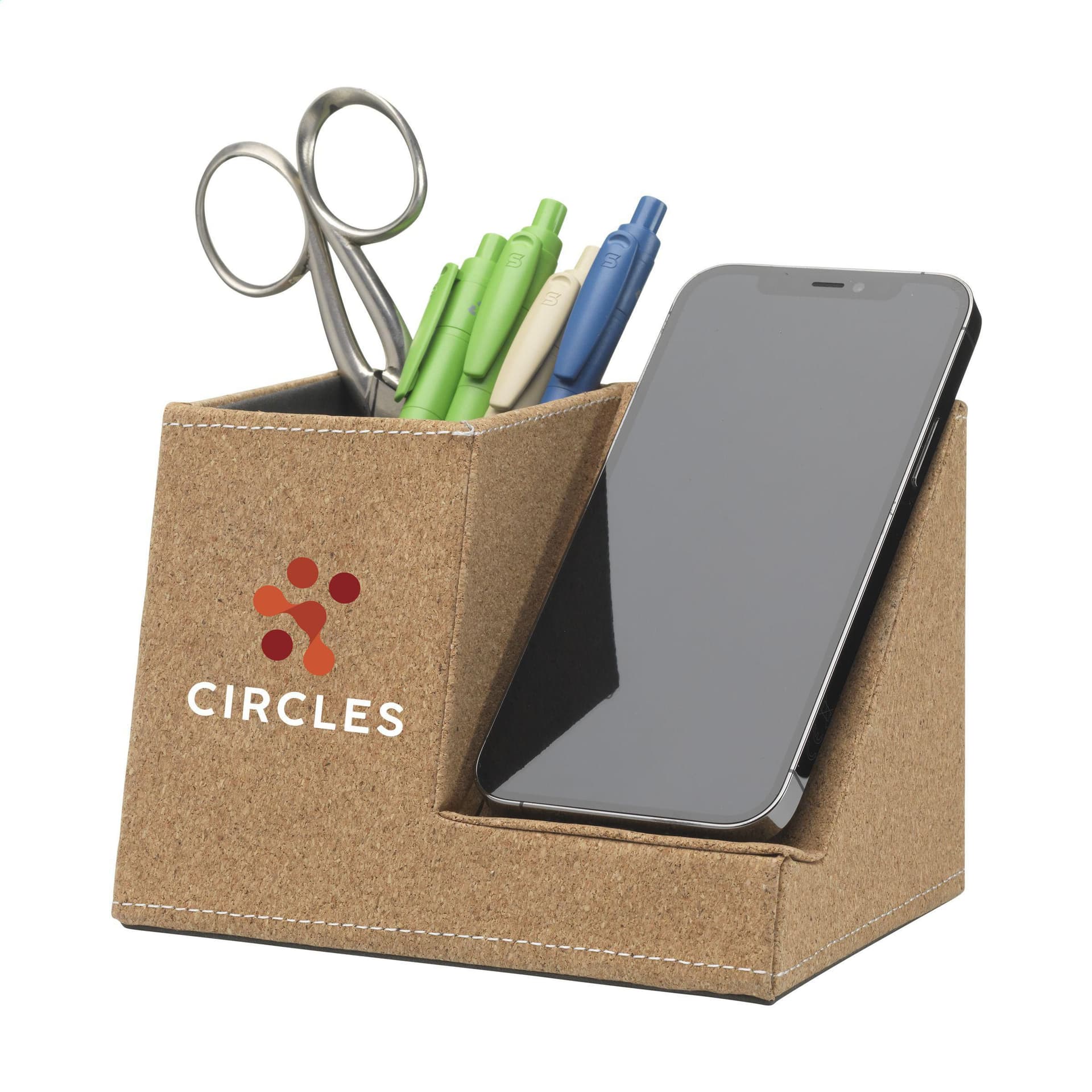 Cork Pen Holder Wireless Charger porte-stylo chargeur : Liège