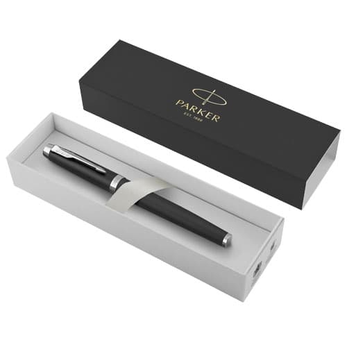 Stylo plume IM Parker (encre bleue), coloris Noir mat