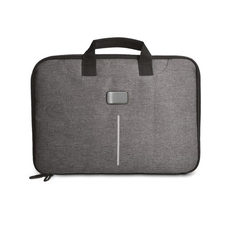 Sacoche porte-document et ordinateur portable en RPET - Specter 2, coloris Gris