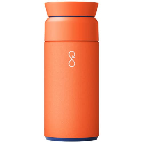 Flacon à infusion isotherme 350 ml personnalisé : Orange soleil