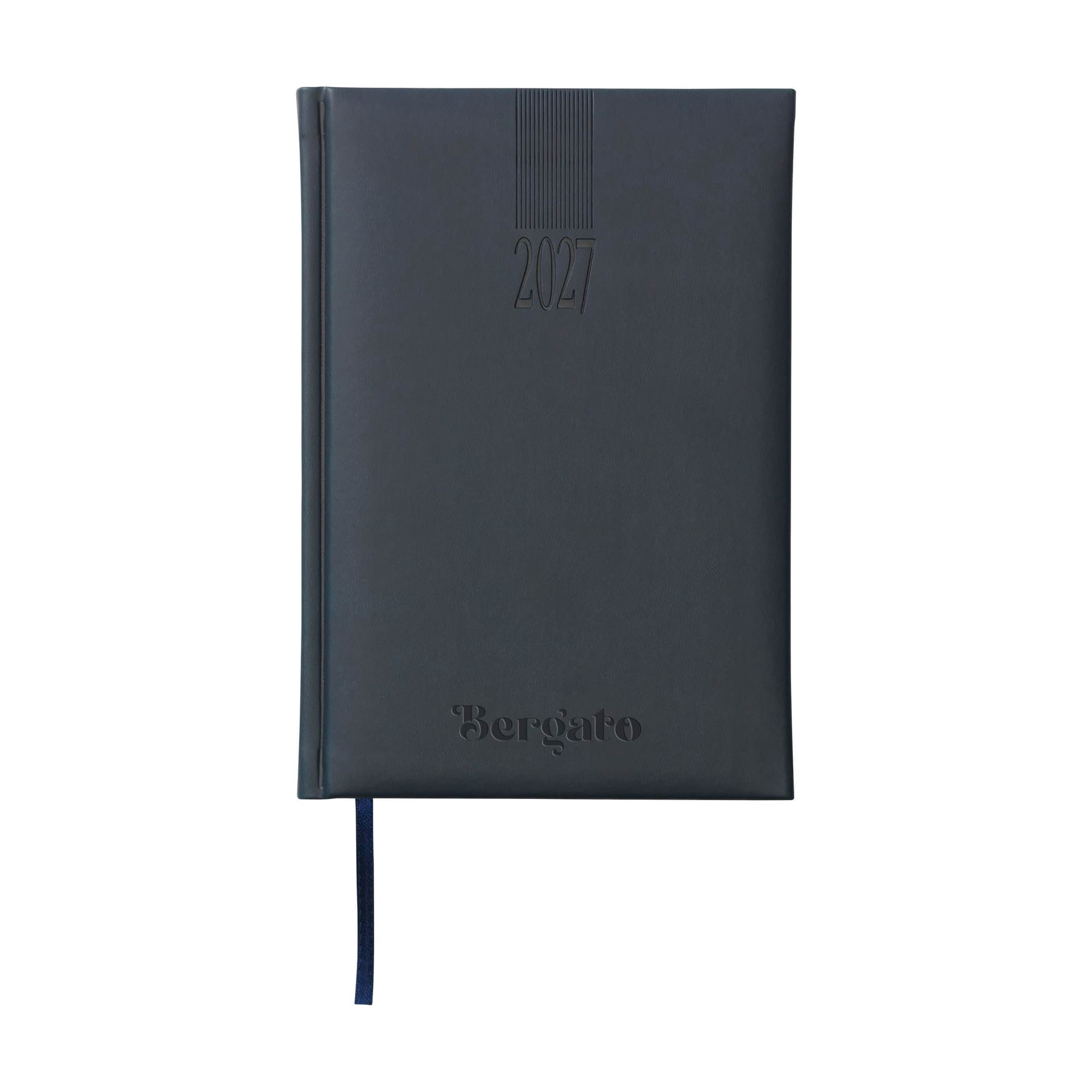 Agenda de bureau personnalisé 14,6 x 20,2 cm, coloris Bleu