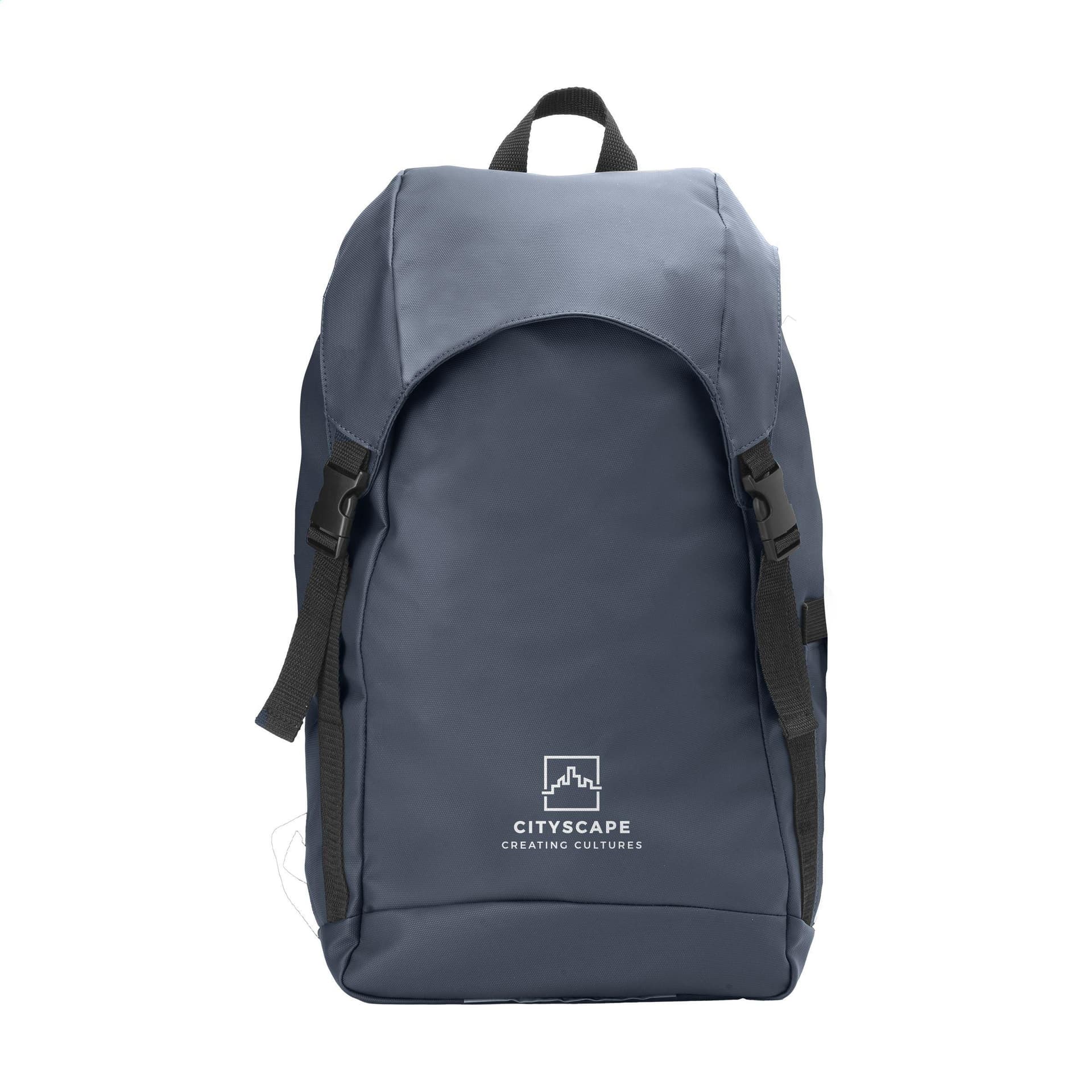 Sac à dos 20 L recyclé personnalisé, coloris Bleu marine