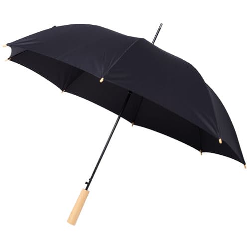 Parapluie 23" en RPET à ouverture automatique Alina : Noir