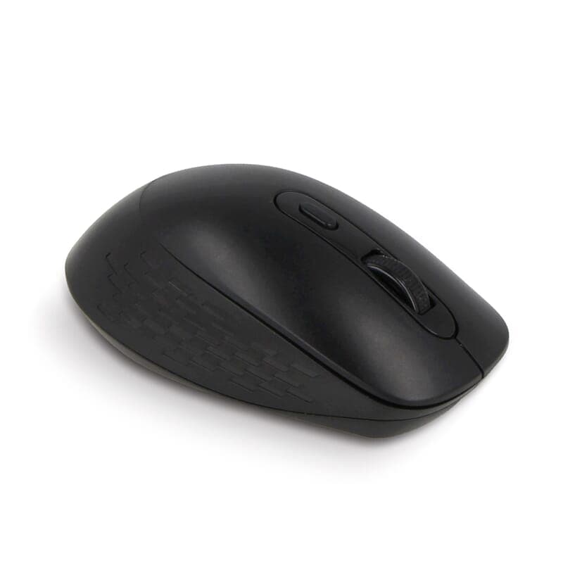 Souris sans fil noire personnalisée : Noir