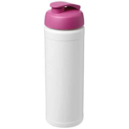 Bouteille 750 ml ouverture une main personnalisée, coloris Blanc / Rose