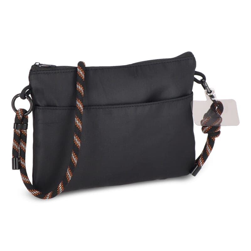 Pochette compacte avec sangle en paracorde pour une portabilité facile : Noir