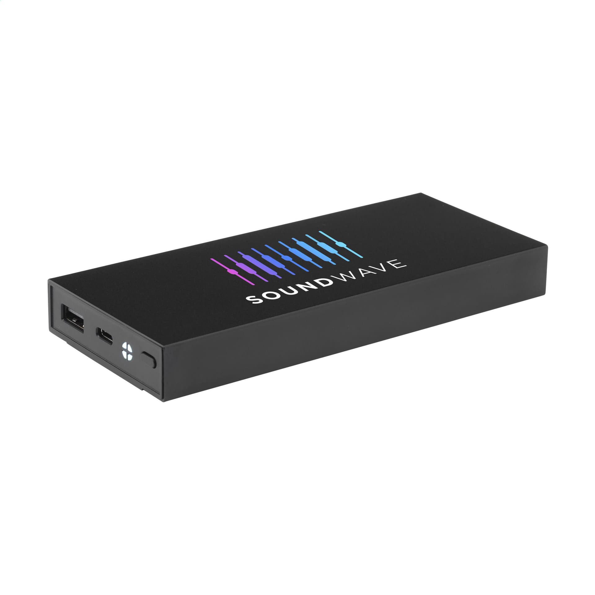 Rely Powerbank 10000 RCS Recycled Alu : Noir