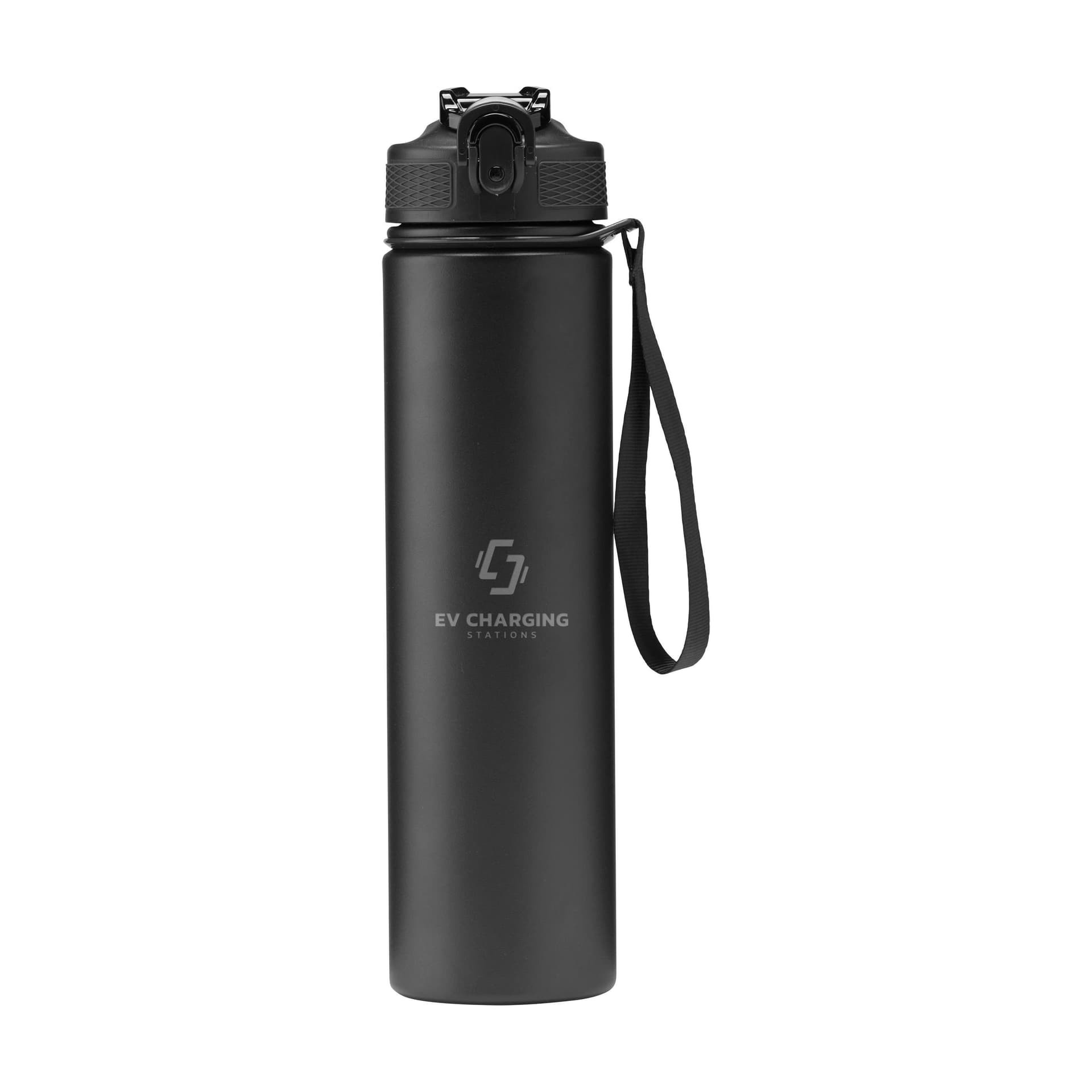 AquaSteel RCS Recycled Water Bottle 750 ml bouteille d'eau : Noir
