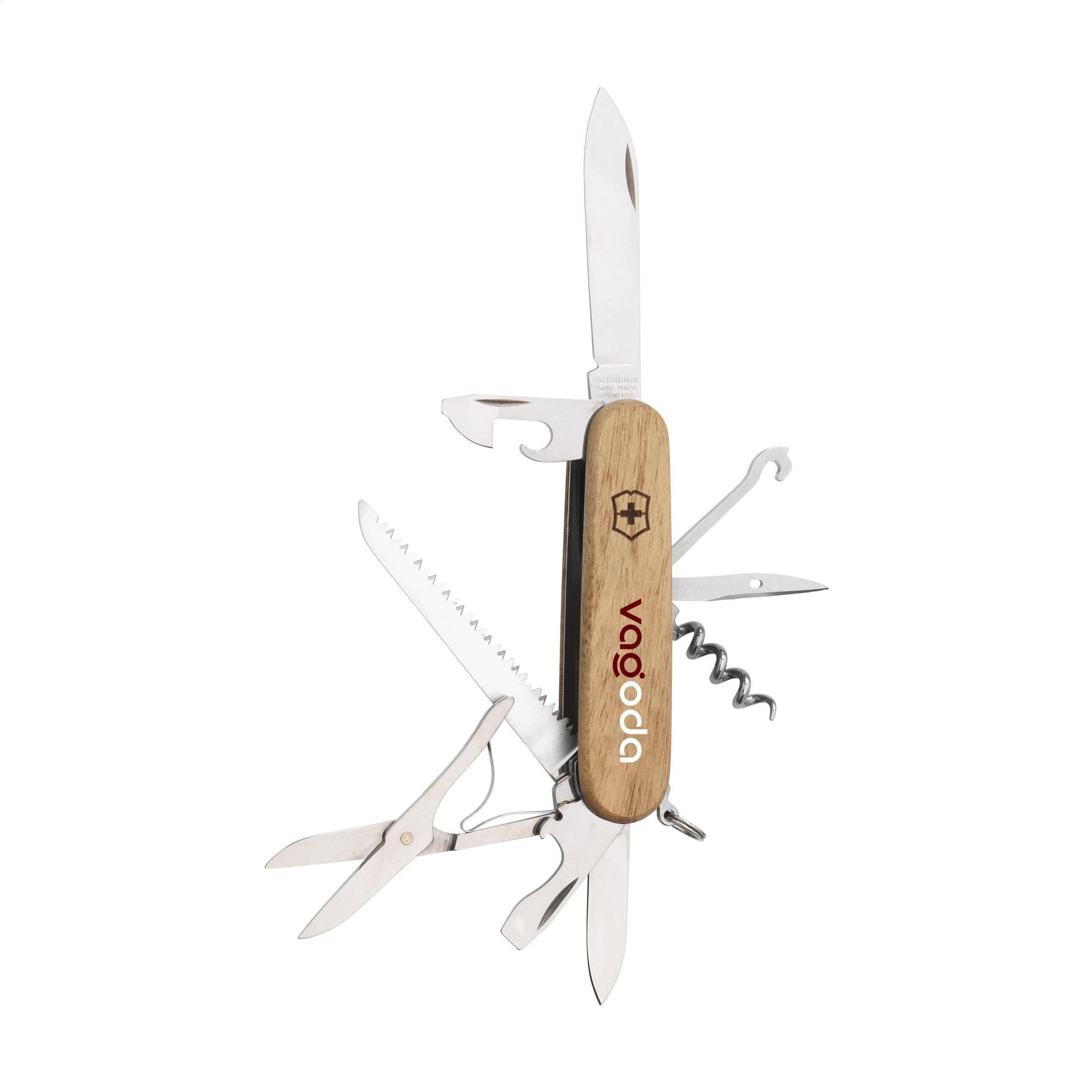 Victorinox Huntsman Wood couteau de poche : Brun