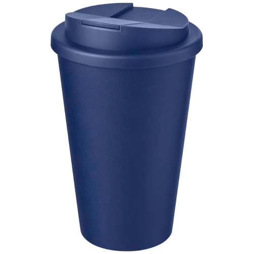 Gobelet anti-éclaboussures 350 ml personnalisé, coloris Bleu