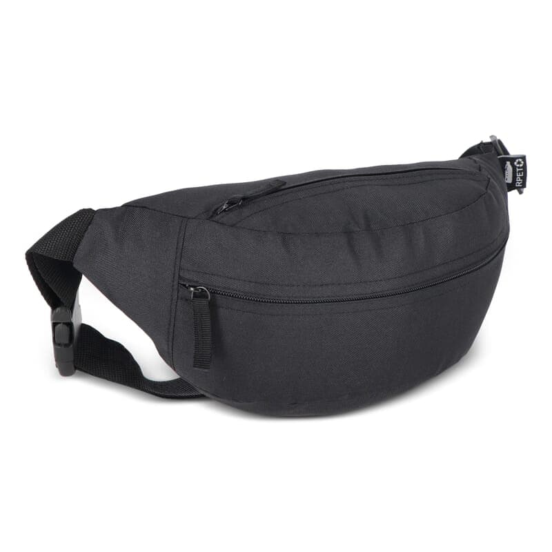 Sac à bandoulière R-PET 5L : Noir