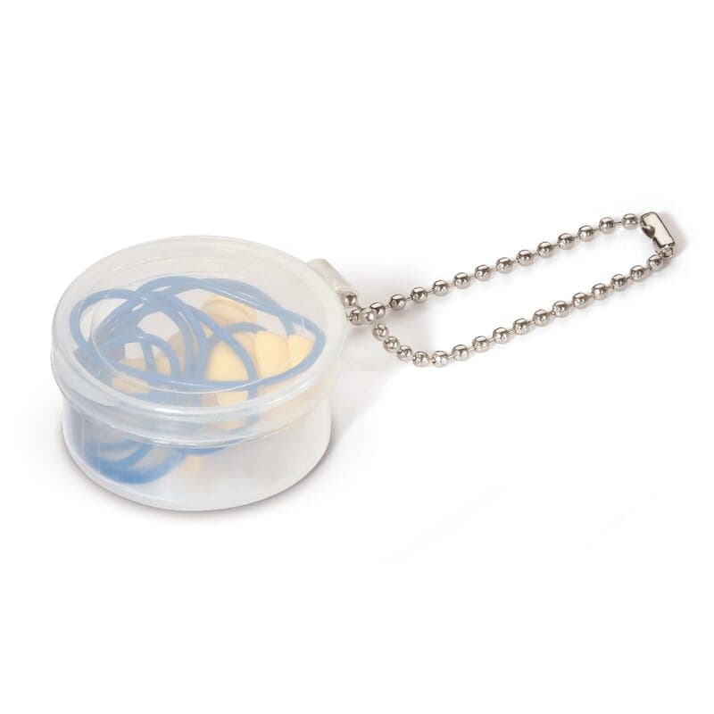 Bouchons d'oreilles avec cordon : Bleu / Jaune