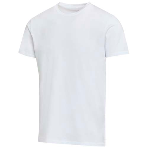 T-shirt unisexe Balfour à manches courtes en coton biologique de 200 g/m² : Blanc