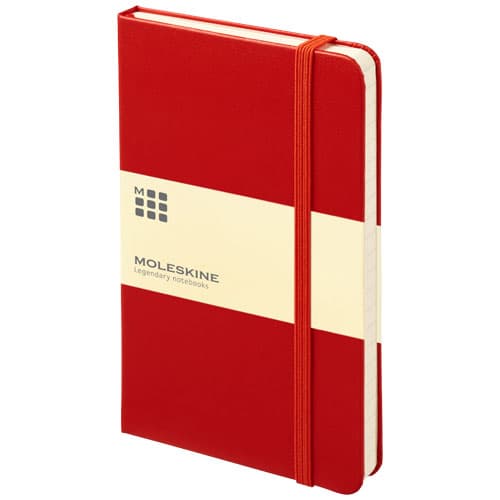 Carnet Classic format poche à couverture rigide - ligné, coloris Rouge écarlate