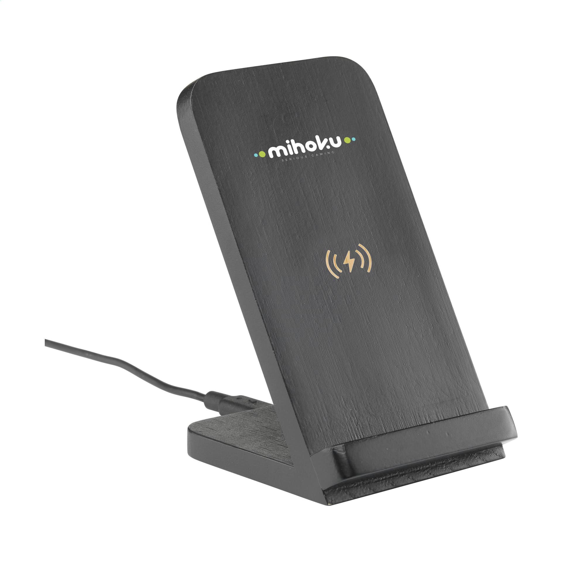 Baloo Wireless Charger Stand 15W, coloris Noir