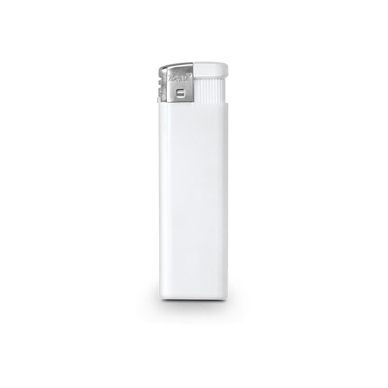 Briquet piezo rechargeable : Blanc