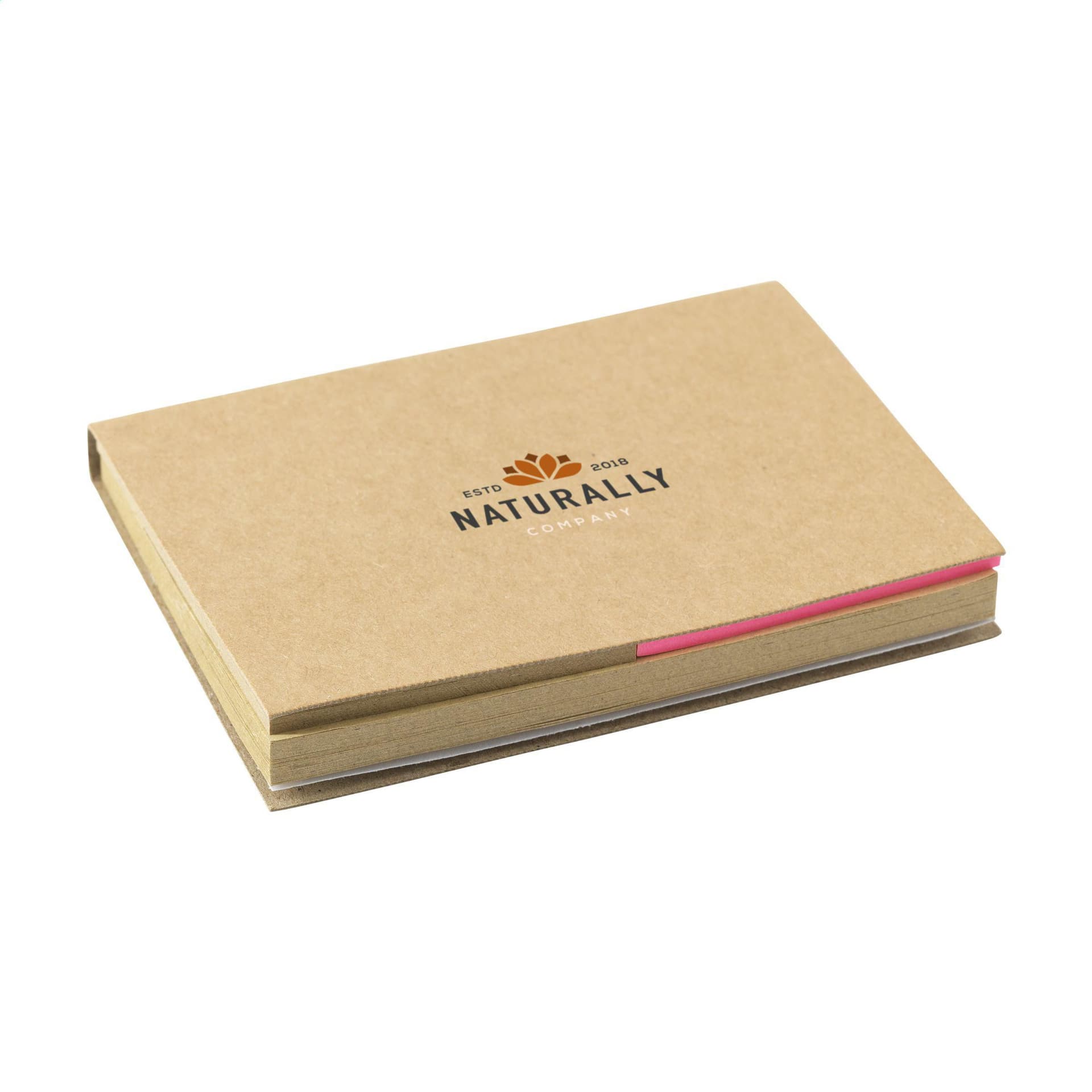 Milk-Carton Recycled StickyMemo bloc-note, coloris Brun