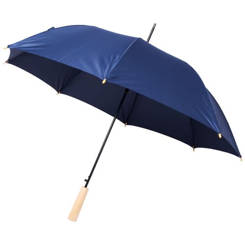Parapluie 23" en RPET à ouverture automatique Alina, coloris Marine