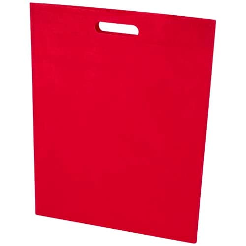 Sac shopping 5 L recyclé GRS personnalisé, coloris Rouge
