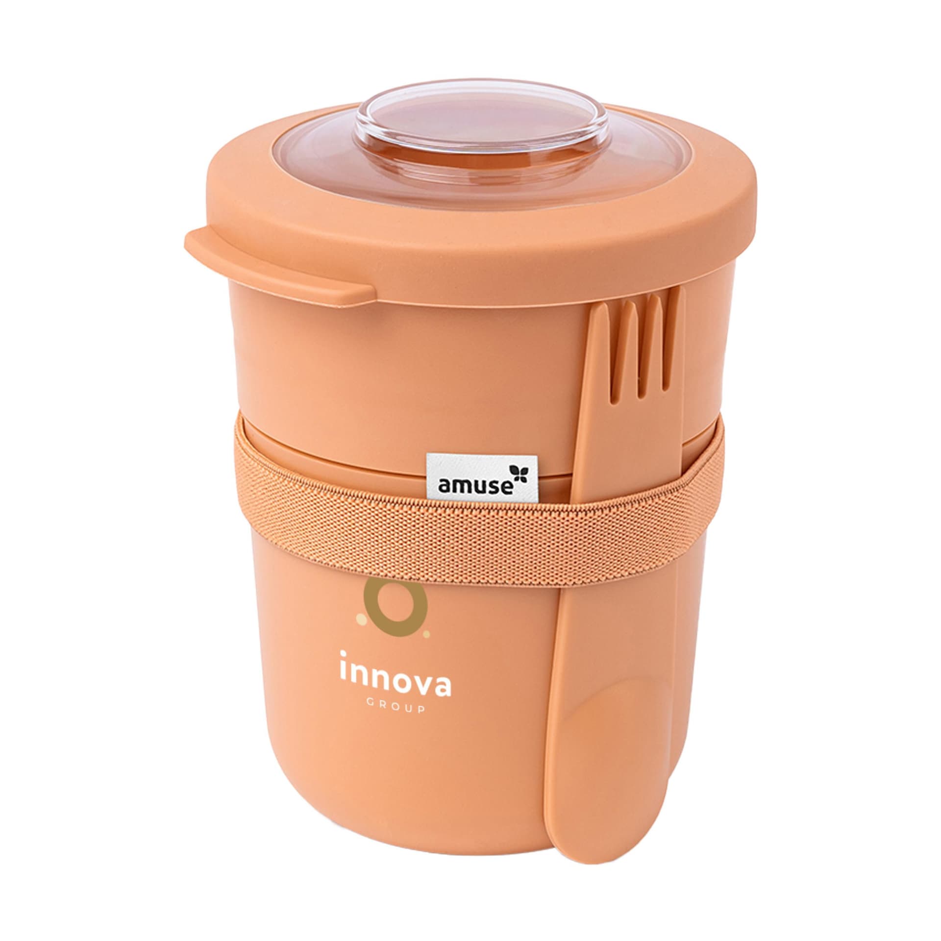 Amuse Tylla Food Bowl Duo 600 ml, coloris Orange