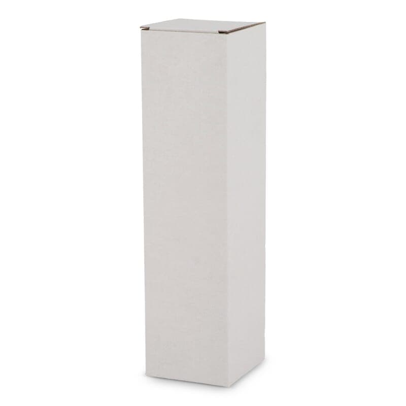Boîtes-cadeaux personnalisées pour grandes bouteilles : Blanc