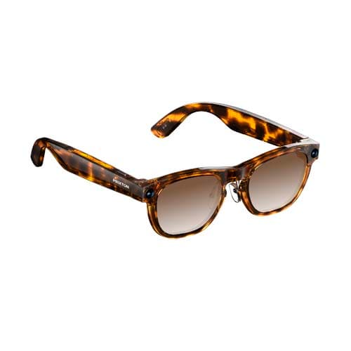 Lunettes connectées Prixton IRIS AI personnalisées, coloris Marron