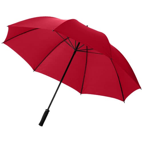 Parapluie golf 30 pouces poignée mousse personnalisé, coloris Rouge