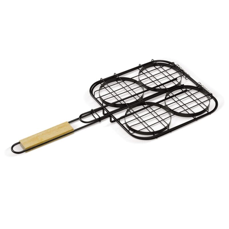 Grill de barbecue pour hamburger : Bois