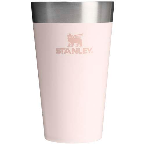 Gobelet en acier inoxydable isolé Stanley Stacking 470 ml, coloris Rose clair