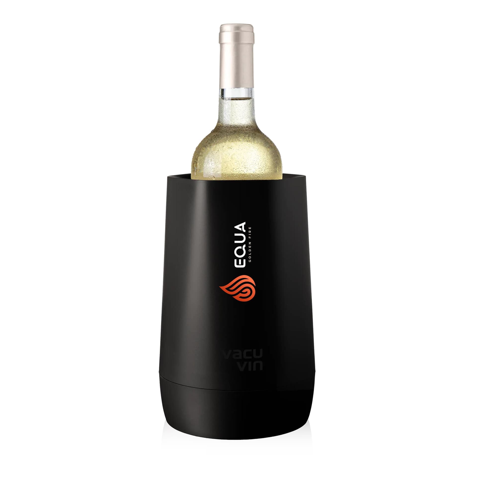 Vacu Vin Wine Cooler Hexo Sand refroidisseur de vin, coloris Noir