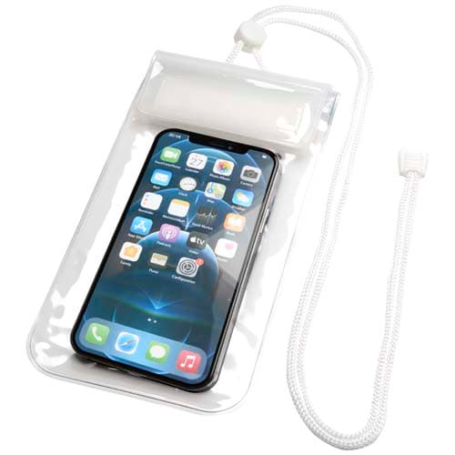 Pochette étanche Dombay pour téléphone portable taille L : Blanc