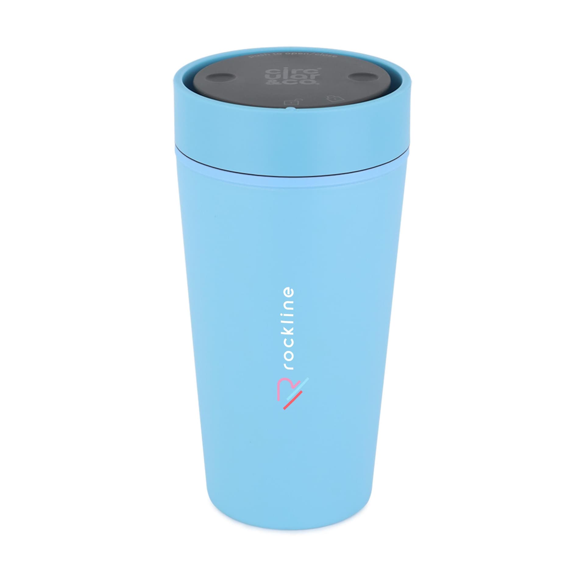 Circular&Co Recycled Bubblegum Coffee Cup 340 ml mug, coloris Bleu