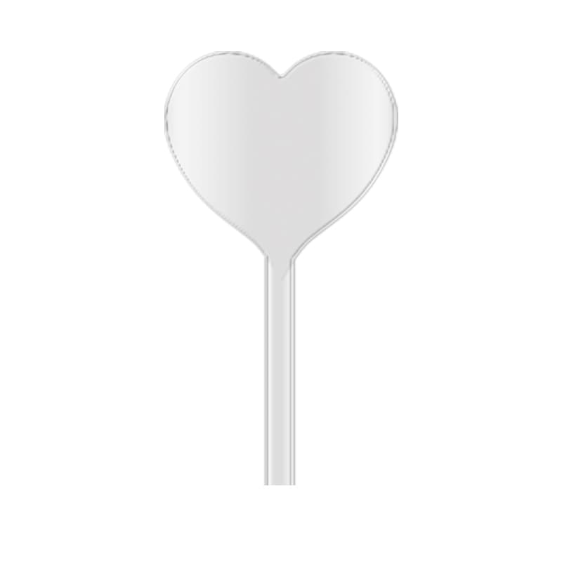 Agitateur melangeur a cocktail coeur spatule 190 mm : Transparent