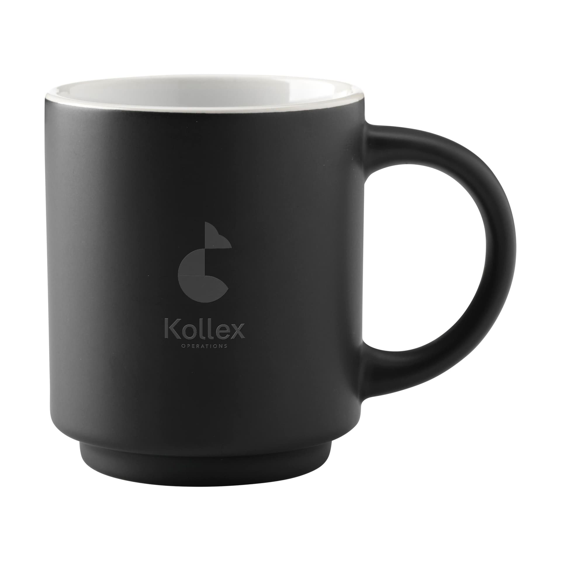 Stack Mug Black 180 ml, coloris Noir