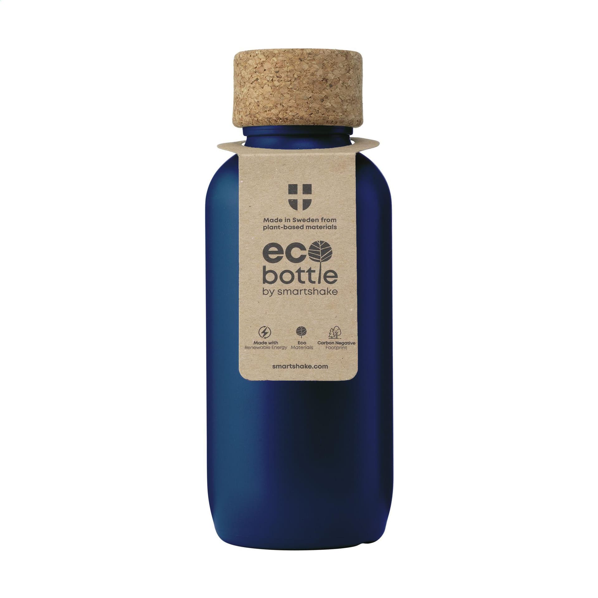 EcoBottle Colour 650 ml d'origine végétale - fabriquée en EU : Bleu marine
