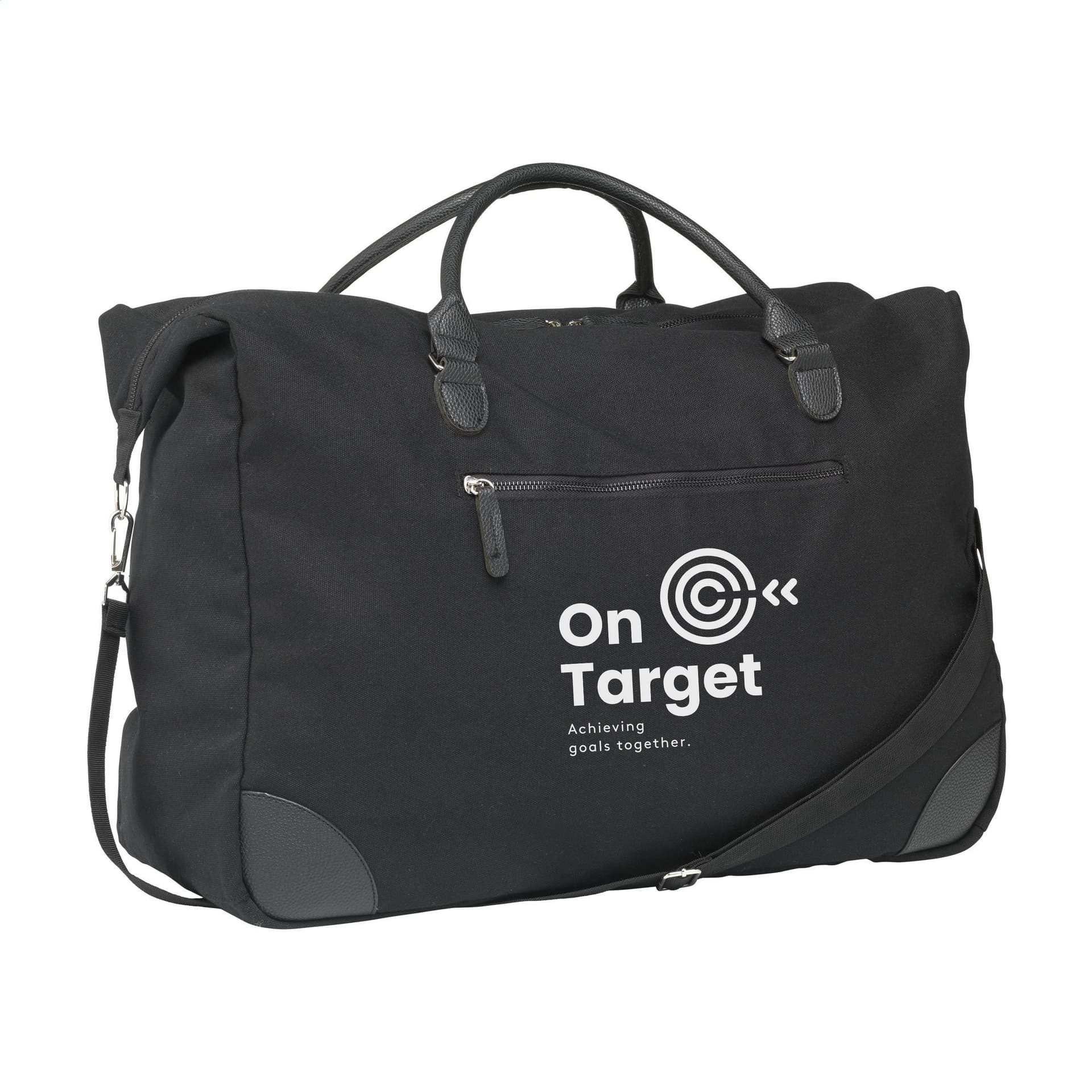 Denver Duffle Recycled Canvas sac de voyage, coloris Noir