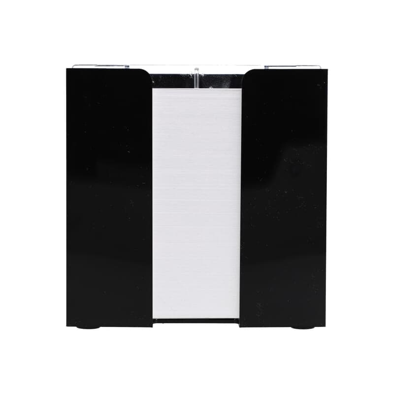 Bloc-notes cube 10 cm personnalisé, coloris Noir